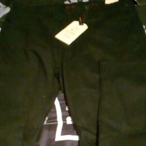 Men's Black Pants Cargo Pants Stretch Size 34x30